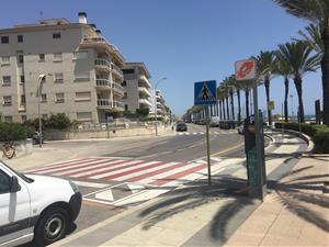 Calafell activa la zona taronja d’estacionament i la blava d’estiu des de l'1 de juliol. Ajuntament de Calafell