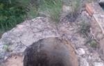 Calafell precinta i tapa tres pous abandonats per evitar que hi pugui caure algú. Ajuntament de Calafell