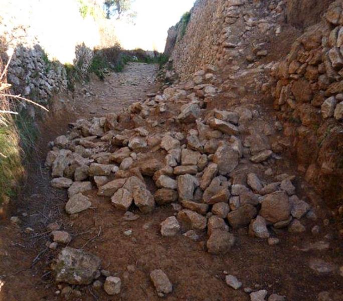 Camí de Sant Magdalena. Eix