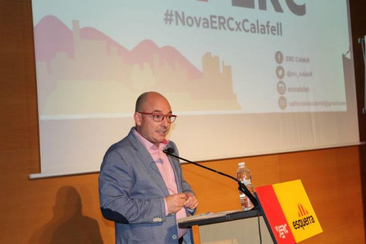 Carles Martin serà l'alcaldable d'ERC a Calafell. ERC