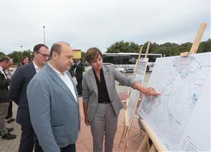 Carles Ruiz participa al Consell d’Alcaldies del Garraf i visita Sant Pere de Ribes. Òscar Ferrer / Diputació 