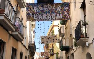 Carrers guarnits al centre de Vilanova