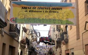 Carrers guarnits al centre de Vilanova