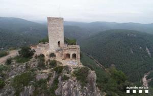 Castellví de la Marca posa en marxa la segona fase de la restauració del Castellot. Agents rurals
