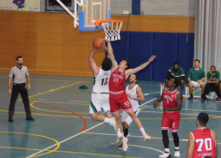 C.B. Cantaires Tortosa - Bàsquet Sitges. Eix