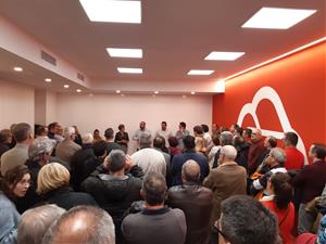 CCOO inaugura la nova seu a Vilanova i la Geltrú. CCOO