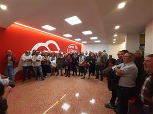 CCOO inaugura la nova seu a Vilanova i la Geltrú