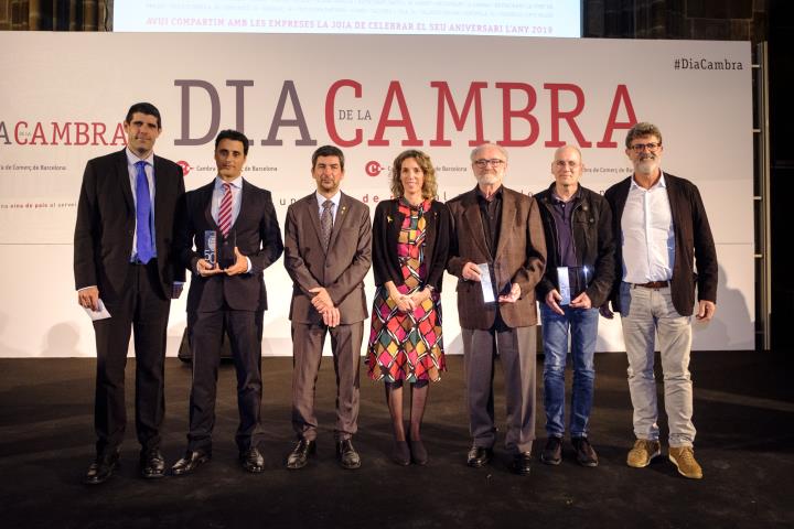 Cinc empreses de l’Alt Penedès van rebre el reconeixement de la Cambra de Comerç. Cambra de Comerç