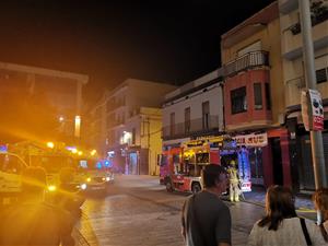 Cinc ferits lleus per l'incendi d'un quadre elèctric a Vilanova i la Geltrú