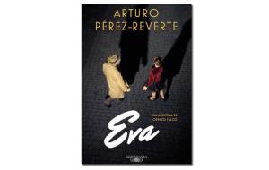 Coberta de 'Eva' d'Arturo Pérez-Reverte. Eix