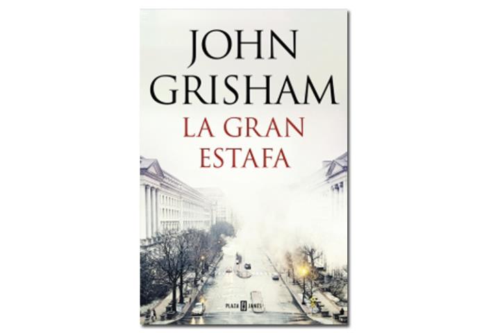 Coberta de 'La gran estafa' de John Grisham. Eix