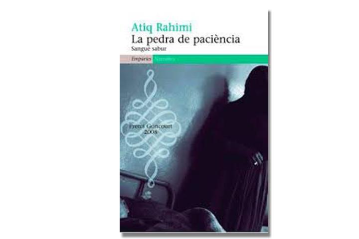 Coberta de 'La pedra de paciència' d'Atiq Rahimi. Eix