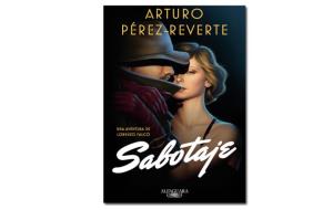 Coberta de 'Sabotaje' de Arturo Pérez Reverte. Eix