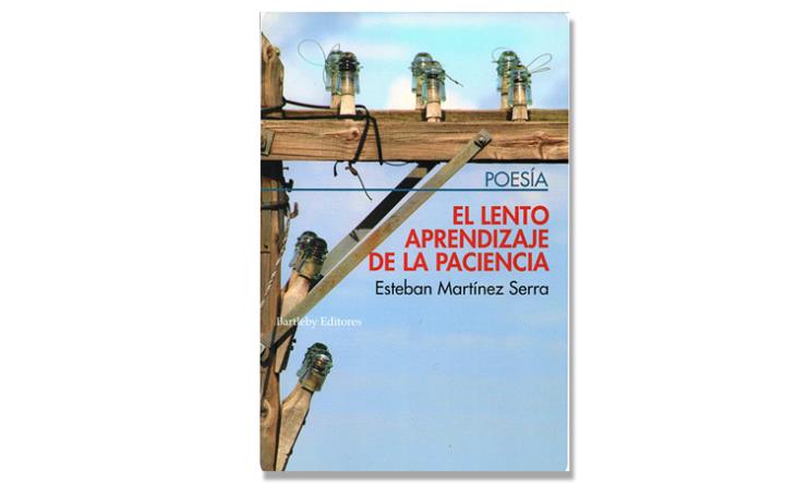 Coberta 'El lento aprendizaje de la paciencia', d'Esteban Martínez Serra. Eix