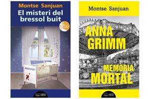 Cobertes dels llibres de Montse Sanjuan. Eix