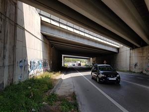 Comencen les obres de l'itinerari de vianants i carril bici a la BV-2113 a Sant Pere de Ribes