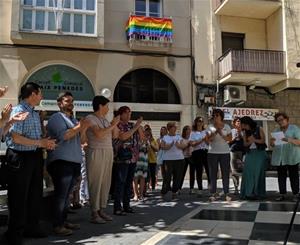 Commemoració del Dia Internacional de l'alliberament lesbià, gai, transsexual, bisexual i intersexual al Consell Comarcal del Baix Penedè