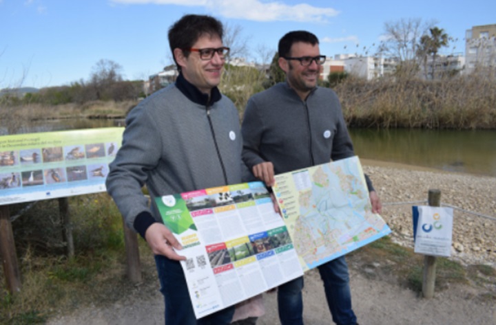 Cubelles i Cunit unifiquen les seves rutes sota la marca del Penedès Marítim. Ajuntament de Cubelles