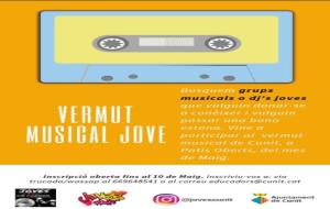 Cunit busca músics joves que vulguin actuar en el Vermut Musical Jove. EIX