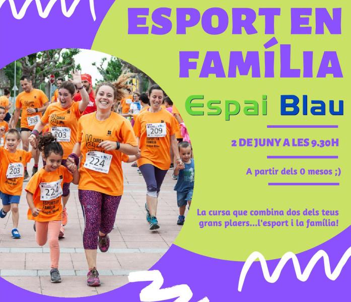 Cursa Esport en Família. Eix