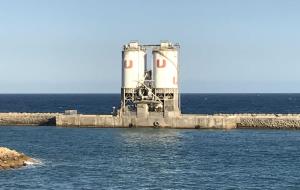 Desmantellades les dues sitges per al ciment al port de Vallcarca