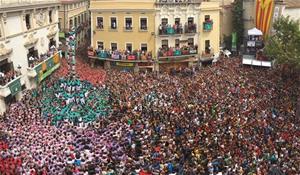 Diada castellera de Sant Fèlix. Castellers de Vilafranca