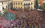 Diada castellera de Sant Fèlix. Castellers de Vilafranca