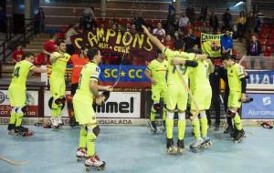 El Barça es proclama campió de l'OK Lliga masculina. FC Barcelona
