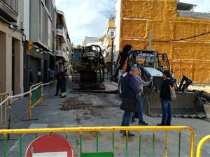 El carrer de Codonyat de Vilanova estarà tallat entre 15 i 20 dies per reparar l'esvoranc