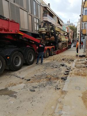El carrer de Codonyat de Vilanova estarà tallat entre 15 i 20 dies per reparar l'esvoranc