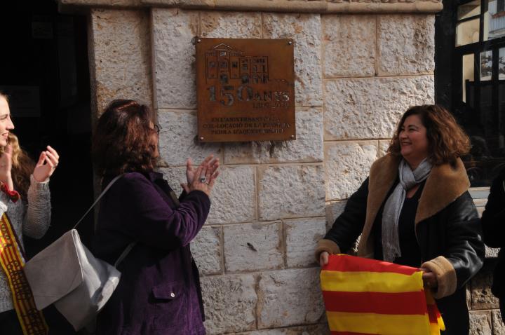 El Casino Prado Suburense commemora els 150 anys de la col·locació de la primera pedra del seu edifici. Ajuntament de Sitges