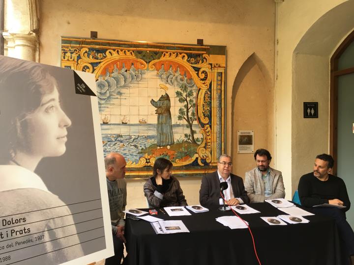 El cicle Paraules al Claustre i + s’obre amb una jornada dedicada a la figura de M.Dolors Calvet. Ajuntament de Vilafranca