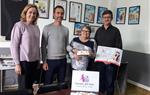 El Comerç del Foix lliura el premi especial de la Campanya de la Mona 2019. EIX