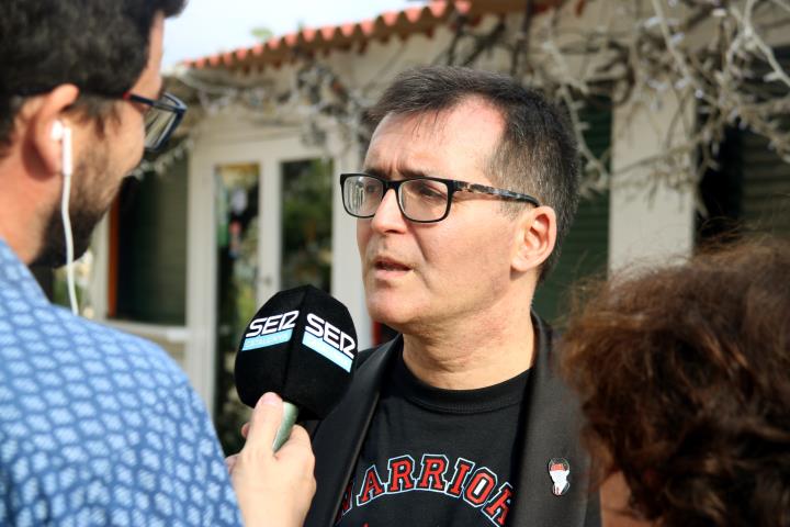 El director del Festival de Sitges, Ángel Sala, atén als mitjans de comunicació, el 9 d'octubre del 2019. ACN