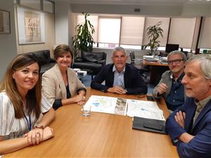 El govern de Sant Pere de Ribes es reuneix amb l'INCASOL per avançar en la construcció de pisos socials. Ajt Sant Pere de Ribes