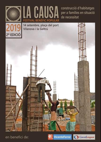 El nou festival vilanoví La Causa recaptarà fons per construir habitatges per a gent sense recursos a la Índia. EIX