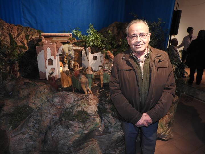 El pessebrista Josep Aleacar Casanovas tindrà una placa a la plaça dels Artistes. Ajuntament de Sitges