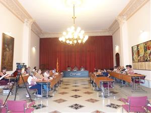 El ple comarcal aprova el nou cartipàs del Consell de l'Alt Penedès. CC Alt Penedès