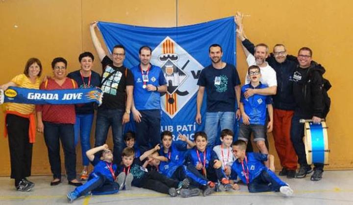 El pre-benjamí A del CP Vilafranca. Eix