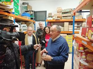 El Rebost de Vilafranca rep el premi solidari casteller. EIX