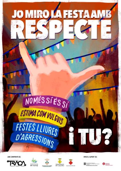 El TRACA engega una nova campanya sobre el respecte a les dones i persones LGTBI durant el Carnaval. EIX