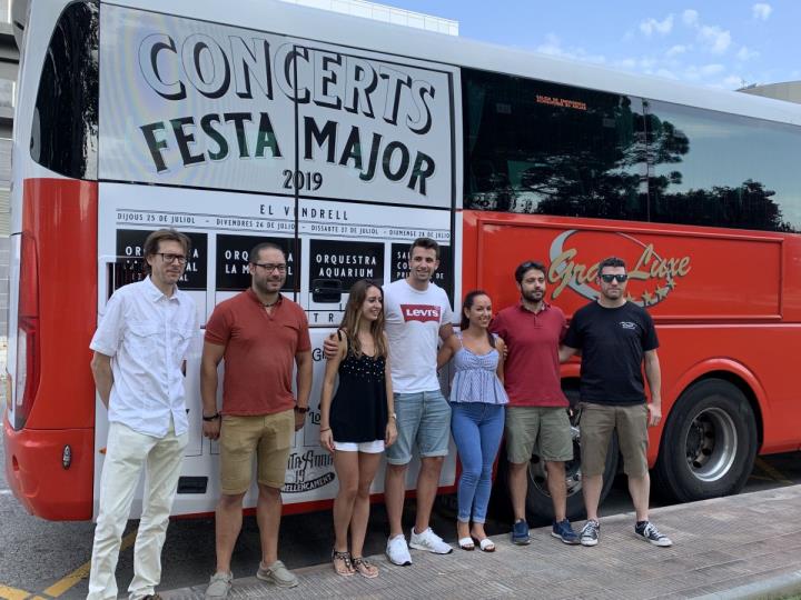 El Vendrell tindrà un servei especial de bus nocturn per Festa Major. Ajuntament del Vendrell