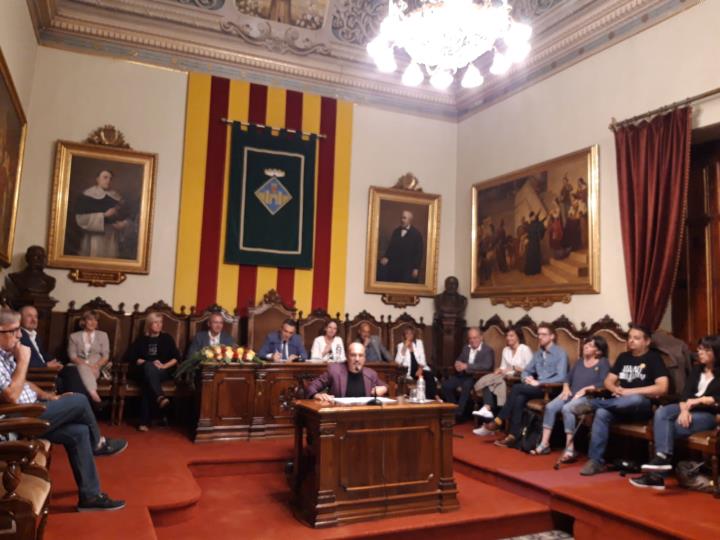 El vilanoví Carles Campuzano va ser l'encarregat de realitzar la tradicional conferència institucional de Vilafranca. Roger Vives