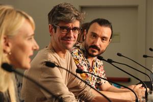 Els actors Javier Botet i David Pareja han presentat 'Amigos' al Festival de cinema de Sitges. ACN
