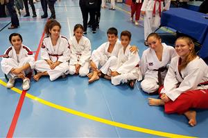 Els alumnes de les escoles Chois Vilanova i Chois Canyelles al Campionat