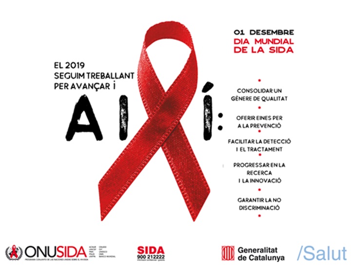 Els casos diagnosticats de VIH a Catalunya cauen més d'un 25% en 5 anys. EIX