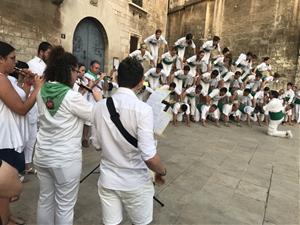 Els Falcons de Vilafranca presenten les noves músiques per Festa Major. Falcons de Vilafranca