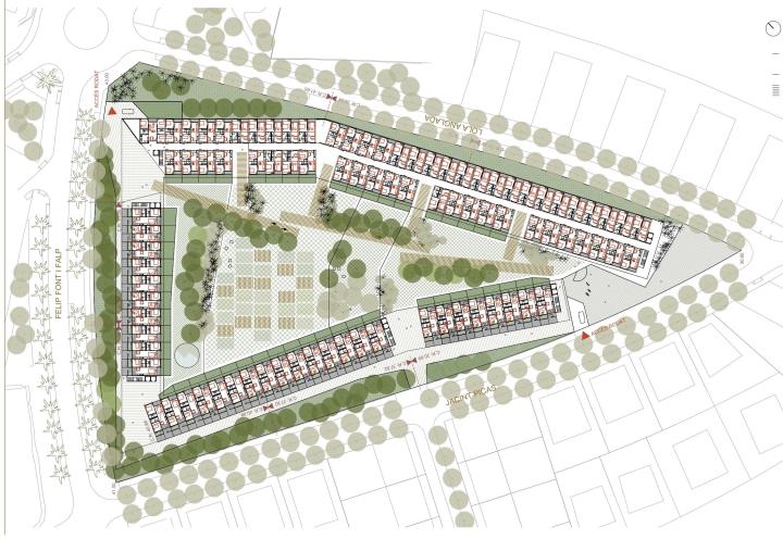 Els habitatges de protecció oficial de La Plana, a Sitges, formaran una sola illa practicable des de l’exterior. Ajuntament de Sitges