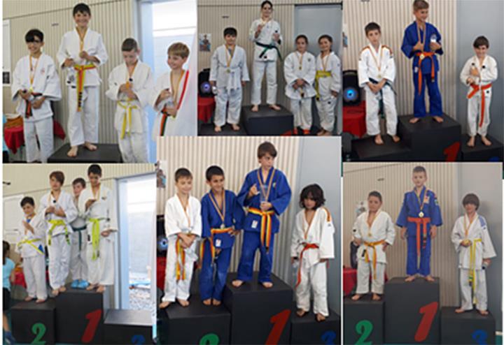 Els judoques de l'escola de Judo Olèrdola a Molins de Rei. Eix