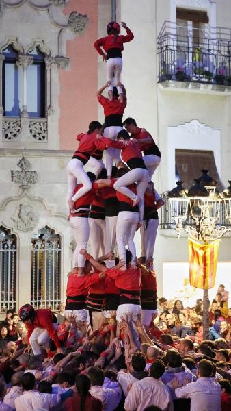 Els Xicots de Vilafranca aconsegueixen tancar la temporada sense cap caiguda. Xicots de Vilafranca